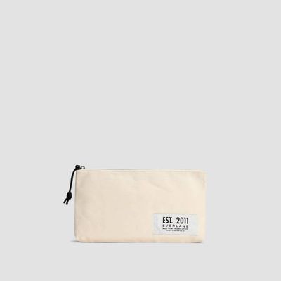 The Organic Canvas Pouch | Natural