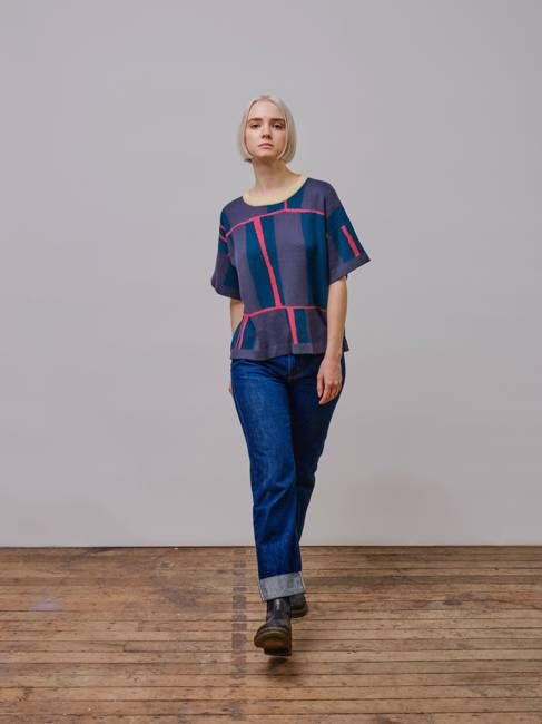 Piet Sweater Tee - Lupine