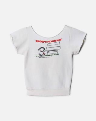 60s Snoopy Flying Ace Sweatshirt Top -#41