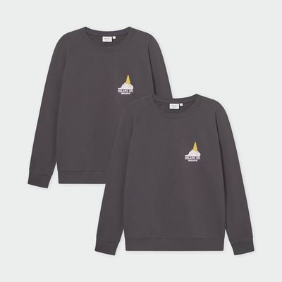 DEDICATED - Sweatshirt Malmö Gelato Life Charcoal
