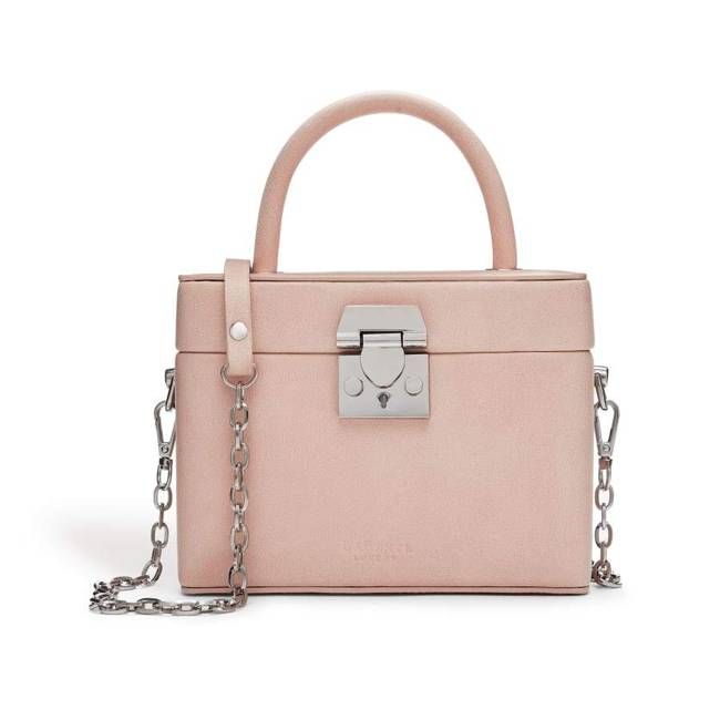 Mae Pink Satchel Vegan Cross Body Bag