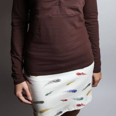 Bio Rock Snoba bunte Federn - kaufen