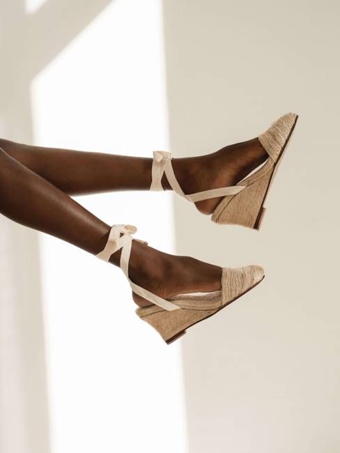 Jute Wedge Heel