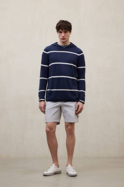 NAVY BLUE CANOA SWEATER