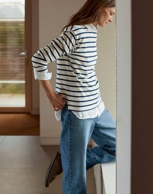 Der BRETON//Das Original - Ecru + Navy