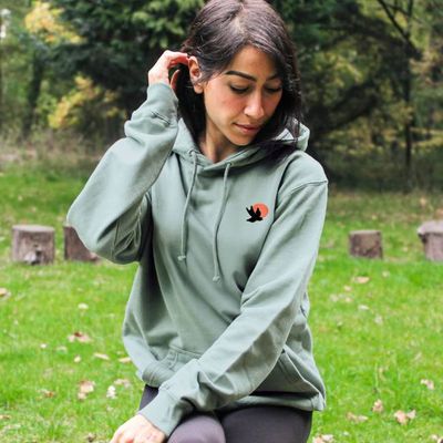 Hoodie mit Ikarus-Stickerei (Unisex)