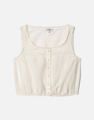 Allegra Top - Vintage White