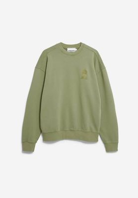 ICONIC Å GMT DYE SWEATSHIRT | fatigue green washed