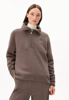HAARLEENAA COTTON FLEECE | walnut cream