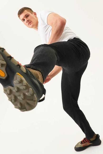 73 Zero Denim Tapered Leg Jeans