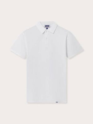 Men's White Pensacola Polo Shirt