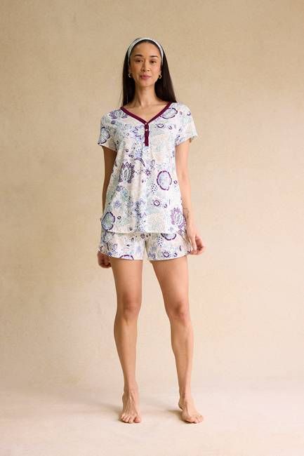 Henley Tee Short Set