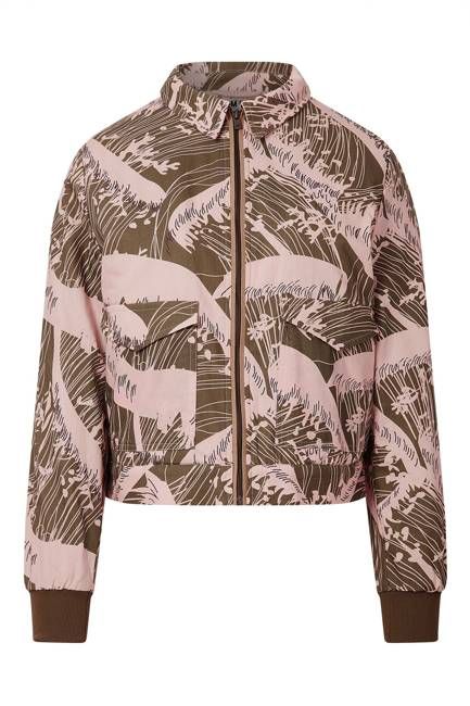 VIVI Organic Cotton Bomber Solid - Pink Wave