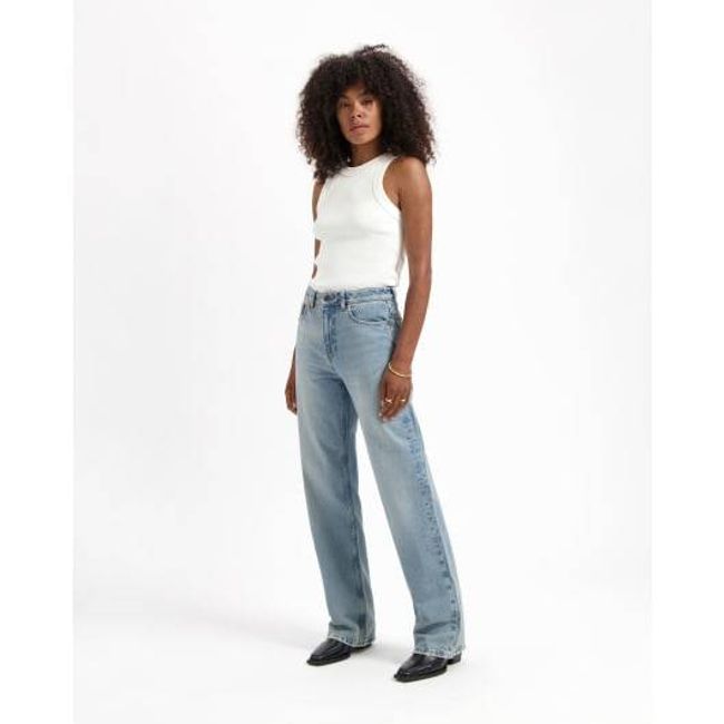 Izabella Loose Straight Vintage Blue