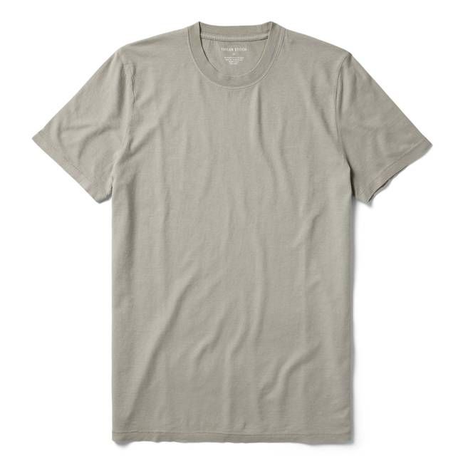 The Cotton Hemp Tee in Sagebrush