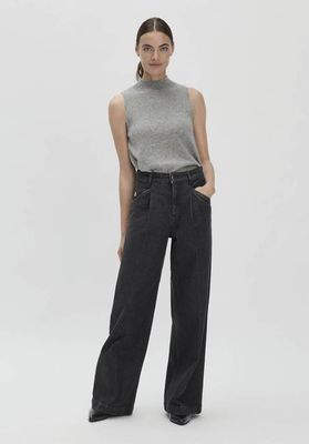 Jeans Super Wide Leg BETTER RECYCLING made from valuable organic denim
