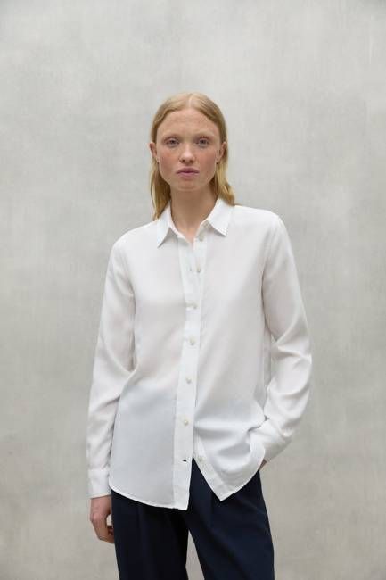 WHITE TRIMA SHIRT