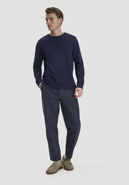 RONNEL Relaxed chinos made from pure organic cotton