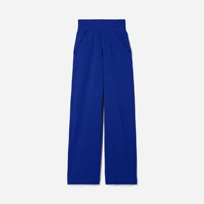 The Track High-Waist Pant | Cobalt