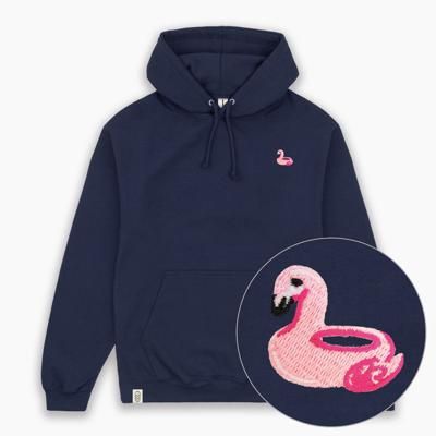 Flamingo Floatie Hoodie (Unisex)
