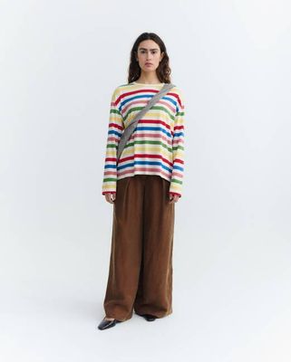 Emily multicolor striped long sleeve t-shirt