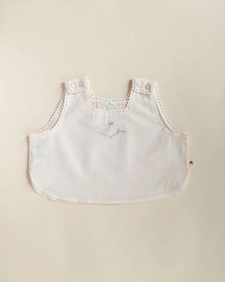 Voile Birdie Smock - Barely Pink