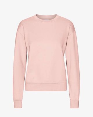 Women Classic Organic Crew - Faded Pink