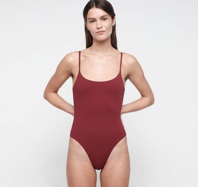 Swim Open Back One-Piece