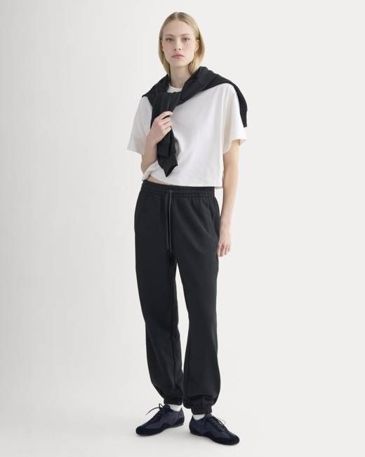 Lightweight Terry Jogger | Black