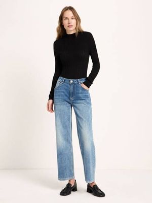 Straight Jeans "SAGE" (GOTS)