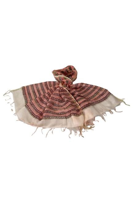 Chanderi Silk Cotton Blockprint Stole No. 25 Jodhpur Edit