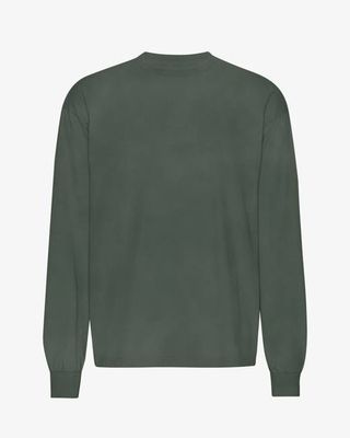Oversized Organic LS T-Shirt - Midnight Forest