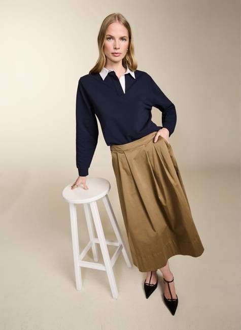 Fernanda Regenerative Cotton Rugby Top