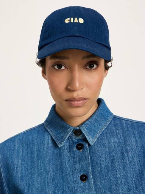 Denim cap