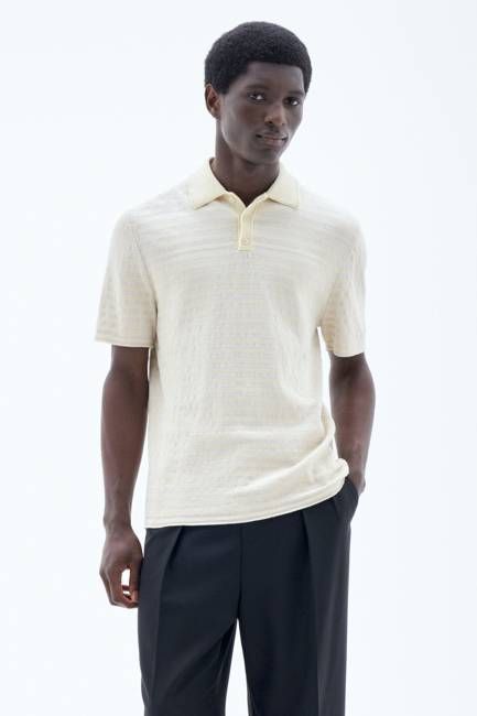 Knitted Polo Sweater