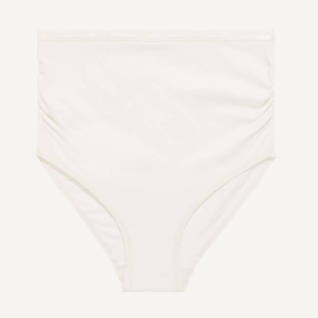 Organic Cotton Maternity Above-Belly Brief in Cloud Nine