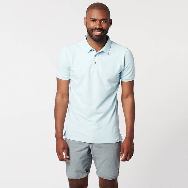 Polo - Sustainable - Crystal Blue