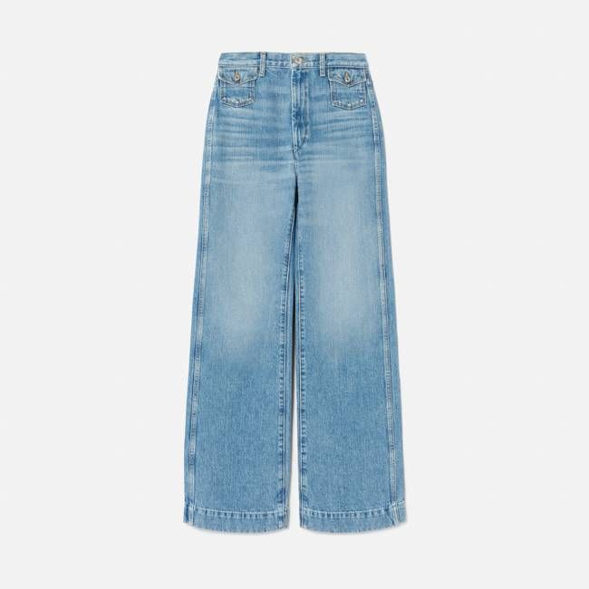 70s Pocket Wide Leg - Vintage Fade