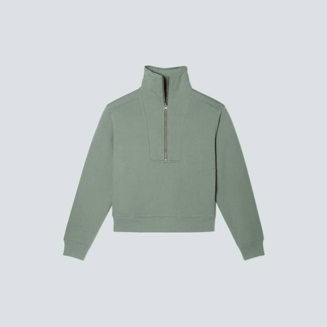 The Track Half-Zip | Lily Pad