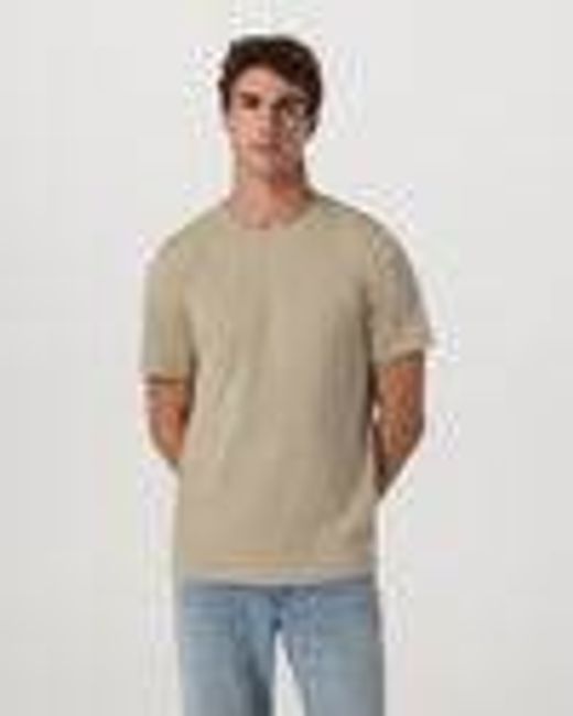 Tuvalu Tee | Men's Truffle Cotton Short Sleeve T-Shirt | Vuori