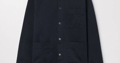 Dark Navy Overshirt | Organic Cotton Fine Twill | Asket