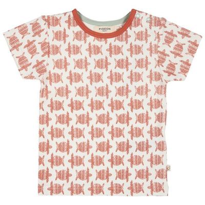 Short Sleeve T-Shirt - Turtles, Orange