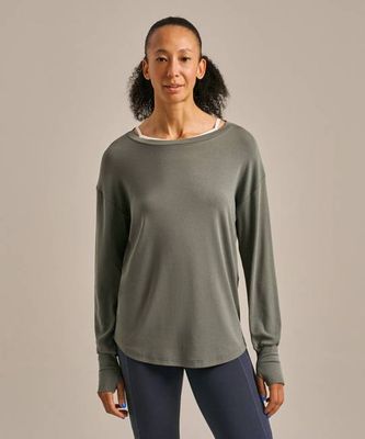 Luxe Longline Yoga Top