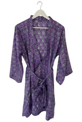 NEW! Block Print Cascade Kimono No. 63