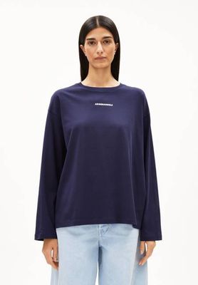 FIETAA DIFFERENCE LANGARMSHIRT | marineblau getönt