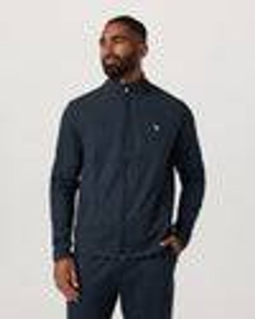 Sunday Element Track Jacket | Men's Ink Heather Jacket | Vuori