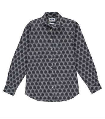 Men's Sea Urchin Abaco Linen Shirt