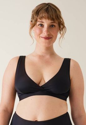 Nursing bikini top - Black