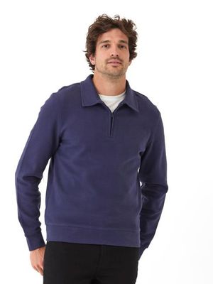 Briggs Knit Jacquard 1/4 Zip Pullover