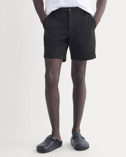 The Pull-On Performance Chino Short | Black
